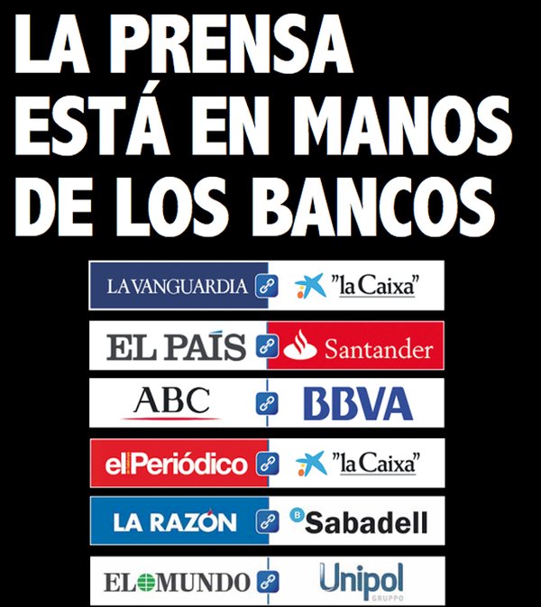 prensa española mentirosa